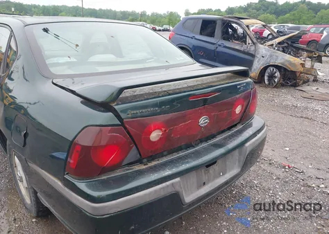 2002 Chevrolet Impala Ls from USA, damaged, VIN 2G1WH55K529222545